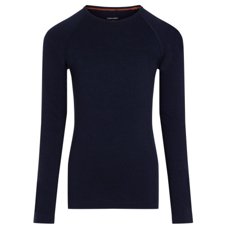 Maglietta sportiva per bambini Icebreaker K 200 Oasis LS Crewe Midnight Navy blu scuro Midnight Navy
