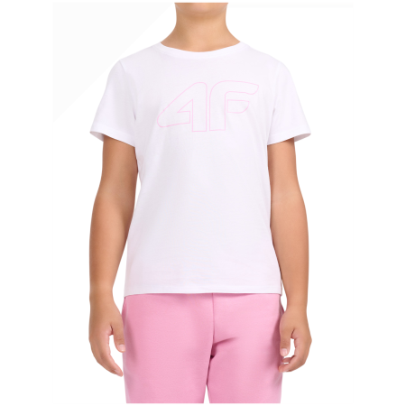 Maglietta da bambino 4F Tshirt F3602 White bianco White