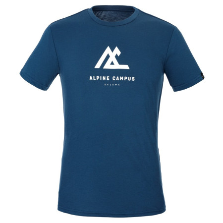 Maglietta da uomo Salewa Alpine Campus Dry M T-Srt. blu scuro DarkDenimMelange