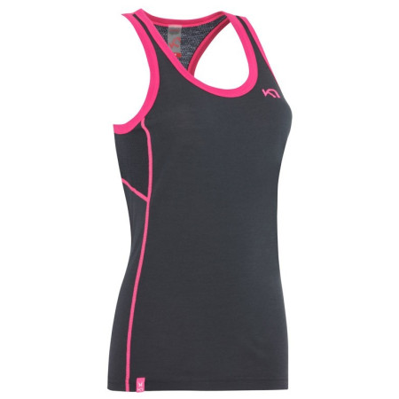 Canotta da donna Kari Traa Tikse Singlet nero Ebony