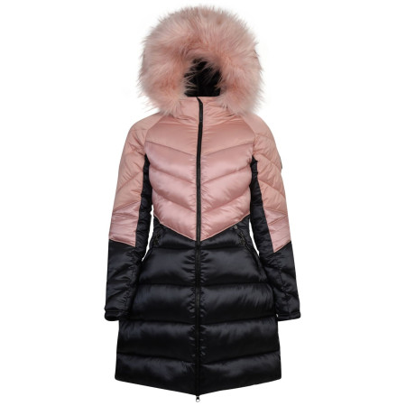 Cappotto da donna Dare 2b Baroness Parka nero/rosa Blush
