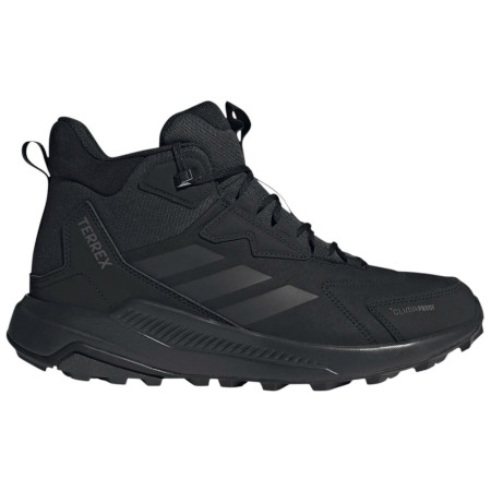 Scarpe da trekking da uomo Adidas Terrex Anylander Leather Mid Climaproof nero Cblack/Carbon/Grefou