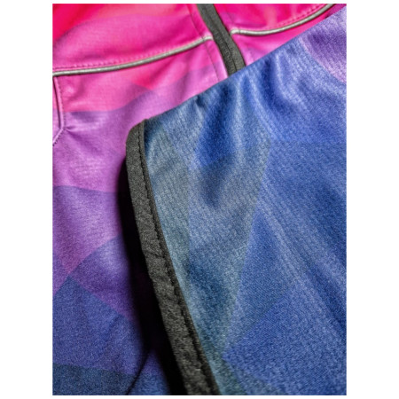 Giacca softshell per bambini WAMU Mozaika purple