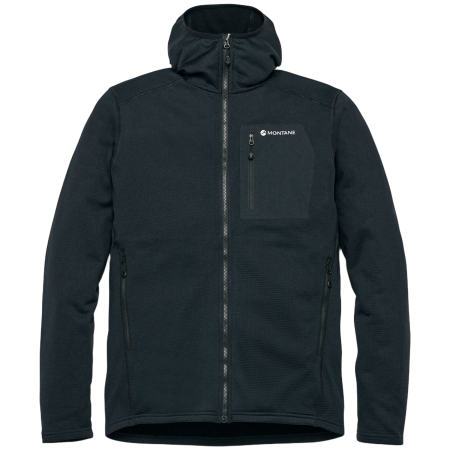 Felpa da uomo Montane Protium CP Hooded nero BLACK