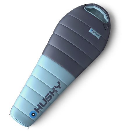 Sacco a pelo in piuma Husky Drape blu/azzurro Blue