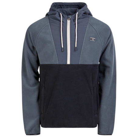 Felpa funzionale da uomo Fundango Carlos Fleece Pullover nero black