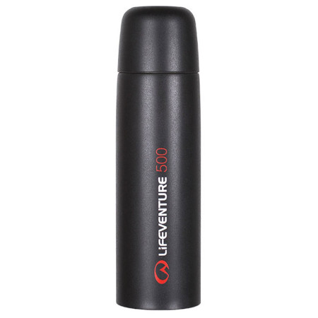 Thermos LifeVenture TiV Vacuum Flask 500 ml nero