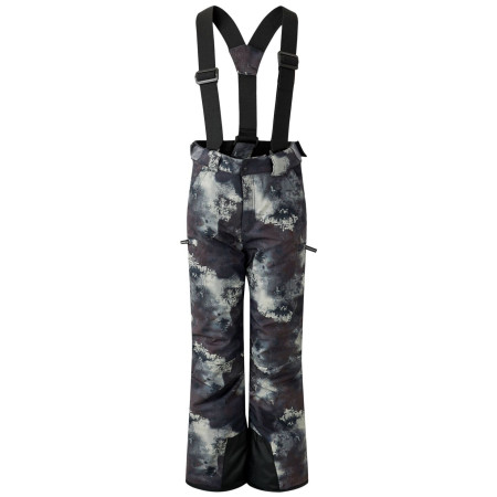 Pantaloni da sci per bambini Dare 2b Pow II pant nero/grigio Distressed Print