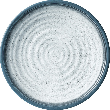 Piatto Brunner Tuscany Dinner plate bianco/blu