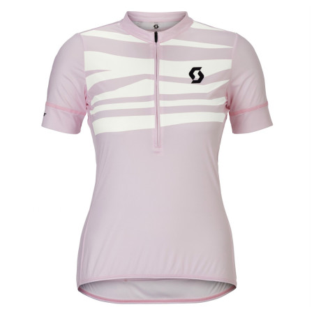 Maglia da ciclismo per donna Scott Jersey W's Endurance LT SS rosa chiaro bliss pink