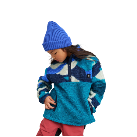 Felpa sportiva per bambini Reima Muhku Sparkly Blue