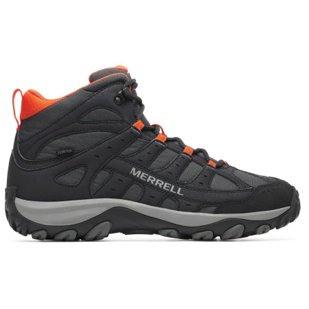 Scarpe da trekking da uomo Merrell Accentor 4 Sport Mid Gtx nero black/firetail