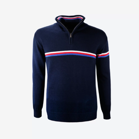 Maglione da uomo Kama 4056 blu scuro navy