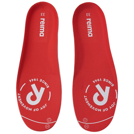 Scarpe da bambino Reima Kulkuri Low Red Clay