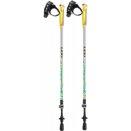 Bastoncini da nordic walking per bambini Leki Walker XS grigio/blu