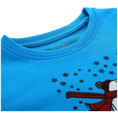 Maglietta da bambino Alpine Pro Ecco 2 Blue