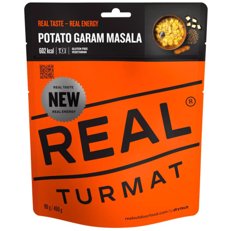 Cibo disidratato Real Turmat Garam Masala con patate (Potato Garam Masala)
