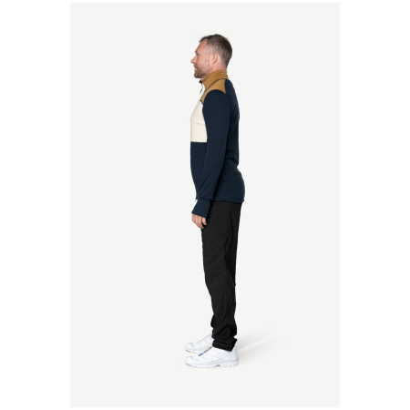 Felpa funzionale da uomo Devold Egga Grid Merino Jkt