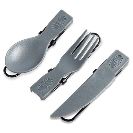 Set di posate GSI Outdoors Tekk Trio Folding Cutlery Set