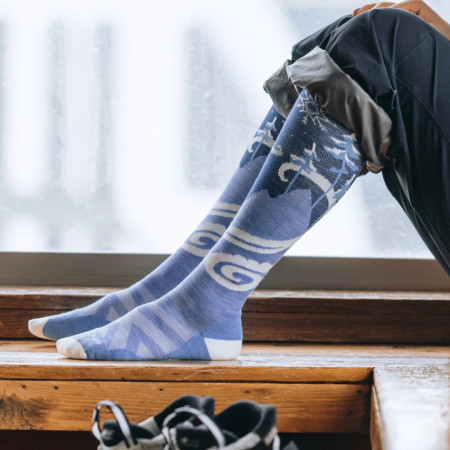 Calze al ginocchio da donna Darn Tough Swirlwind Otc