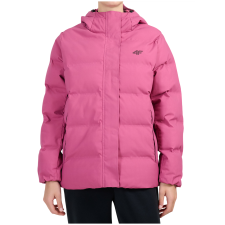 Giacca invernale da donna 4F Down Jacket F0927 rosa Dark Pink