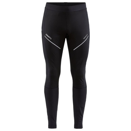 Pantaloni da corsa da uomo Craft Adv Essence Wind Tights nero Black