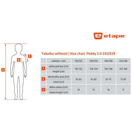 Maglia da ciclismo per bambini Etape Peddy 2.0