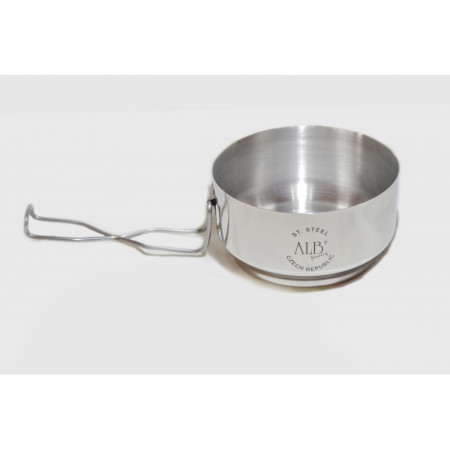 Gavetta da campeggio ALB forming nerezový - dvoudílný