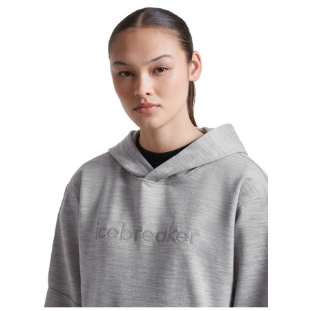 Felpa tecnica da donna Icebreaker W Mer 360 RealFleece Elemental LS Hood
