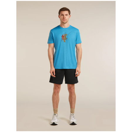 Maglietta funzionale da uomo Icebreaker Merino 150 Tech Lite SS Tee Bear Catch