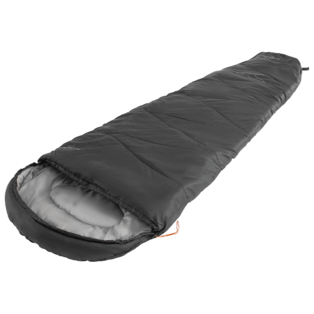 Sacco a pelo Easy Camp Starling Mummy 8°C nero/grigio Black