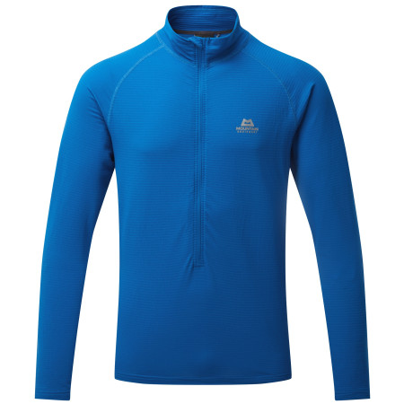 Felpa da uomo Mountain Equipment Solar Eclipse Zip Tee blu MeLapisBlue