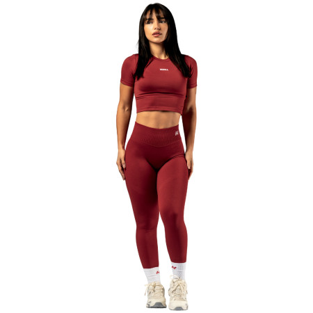 Top da donna Nebbia Seamless crop top with SS Power