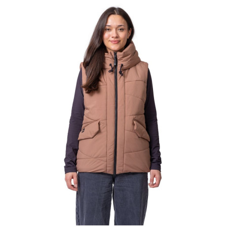 Gilet da donna Hannah Dot Vest marrone chiaro beaver fur