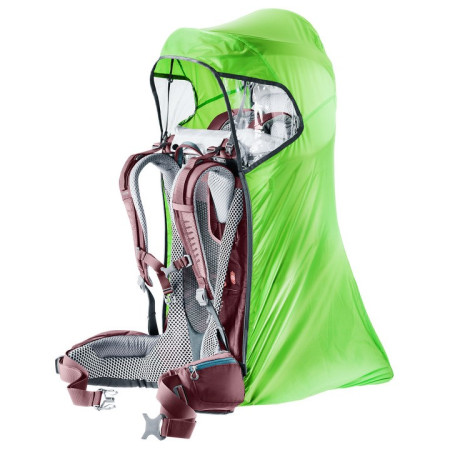 Telo antipioggia per portabimbi Deuter KC Raincover Deluxe 2023 verde Kiwi