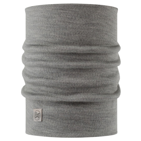 Foulard multifunzionale Buff HW Merino Wool grigio chiaro Solid Light Grey