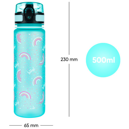 Bottiglia per bambini Baagl Borraccia in titanio 500 ml