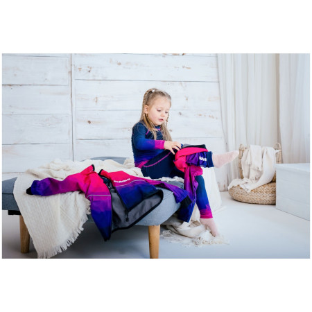 Leggings per bambini WAMU Mozaika purple