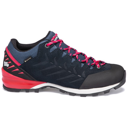 Scarpe da trekking da donna Hanwag Makra Pro Low Lady GTX blu/rosa navy/pink