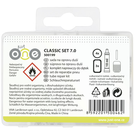 Kit di riparazione della camera d'aria Just One Classic SET 7.0