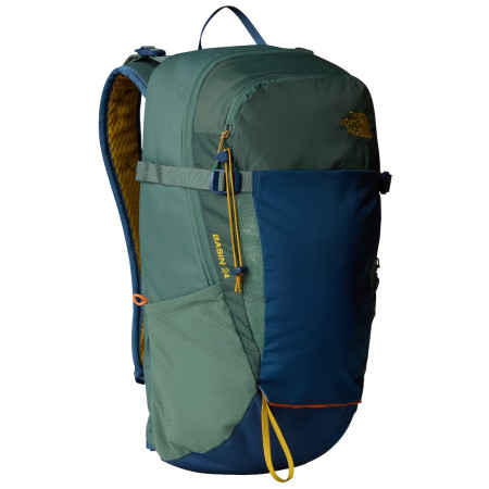 Zaino da trekking piccolo The North Face Basin 24 verde Duck Green/Shady Blue