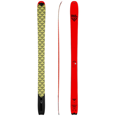 Pelli da scialpinismo Black Crows Pilus Camox Freebird giallo Yellow/Black