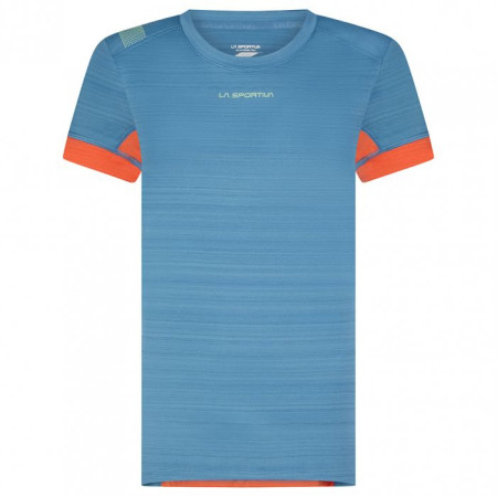 Maglietta da donna La Sportiva Sunfire T-Shirt W blu/rosso Atlantic/Paprika