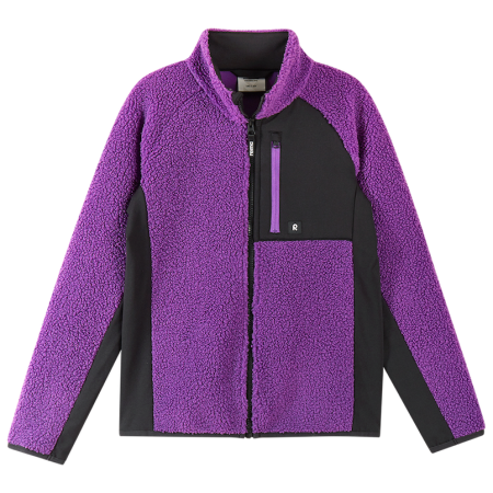 Felpa sportiva per bambini Reima Puhku Plum Purple viola Plum Purple