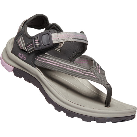 Sandali da donna Keen Terradora II Toe Post grigio scuro DarkGray/DawnPink