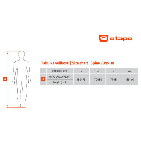 Protezione della spina dorsale Etape Spine