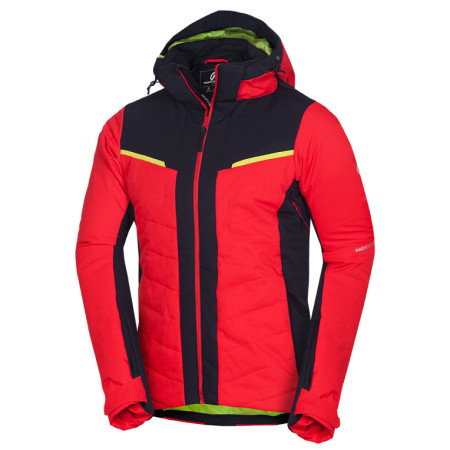 Giacca da sci da uomo Northfinder Clyde rosso/nero 361redblack