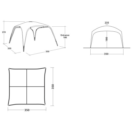Tendalino Outwell Wakefield Shelter L
