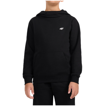 Felpa da bambino 4F Sweatshirt F2751 Deep Black nero Deep Black