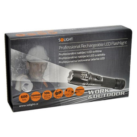 Torcia ricaricabile Solight T6 XML Cree LED